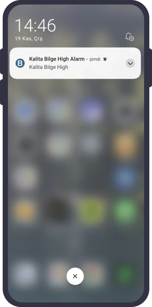 Alarm Notification on Phone